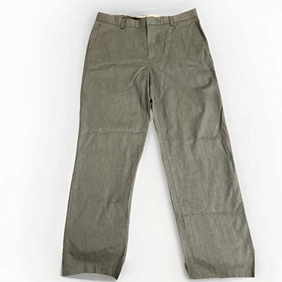 Kenneth Cole Reaction Chinos Men's Size 34/30, Gray, Straight Leg Pants - Picture 1 of 7